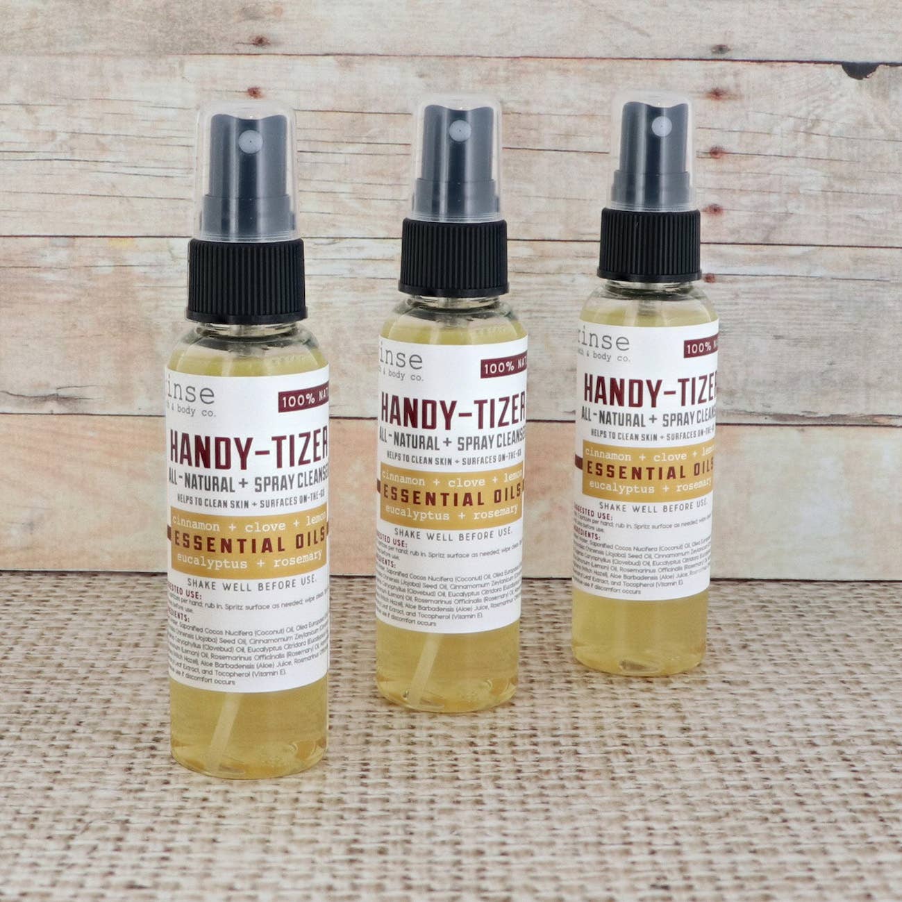 Rinse Bath Body Inc - Wholesale Hand Sanitizer - HandyTizer - Thievery1