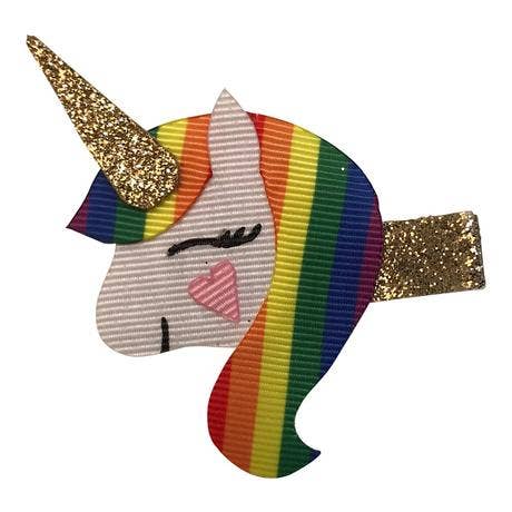 01 Unicorn 02 Hair Bow for wholesale by Bows For Belles, LLC