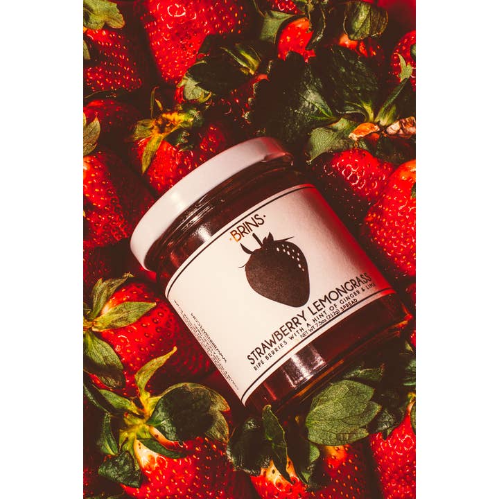 BRINS - Wholesale Jam/Jelly - Strawberry Lemongrass Spread and Preserve