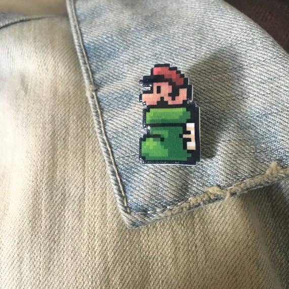 Super Mario Kuribo's Shoe Pin for wholesale by 8-Bit Zero