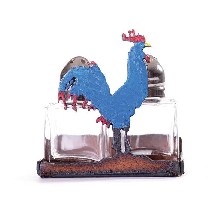 Whimsies – wholesale Salt- och pepparkarsset – Rooster Salt och Peppar köksredskap husbil inredning unik