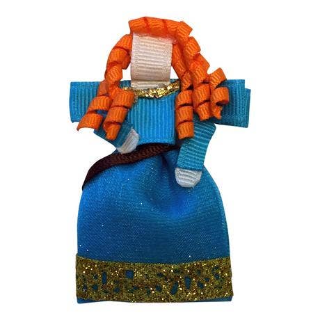 01 Princess 03 Hair Bow for wholesale by Bows For Belles, LLC