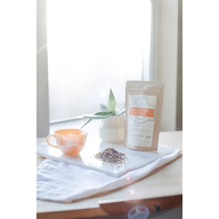 Winterwoods Tea Company - Wholesale Loose Tea - High Desert Sunrise Herbal Tea Blend3