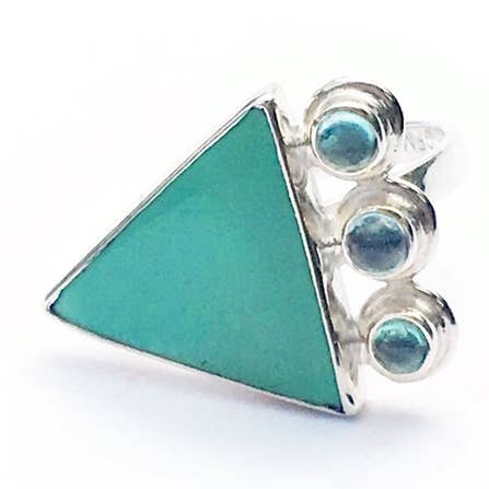 Element Ring in Turquoise for wholesale by Great Falls Jewelry