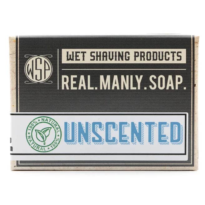 Savon de bar - non parfumé pour la vente par Wet Shaving Products