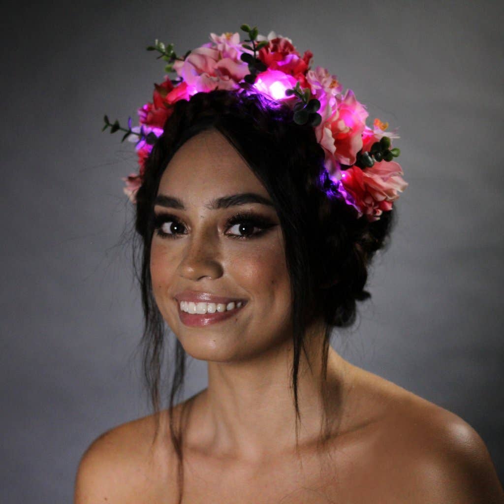 Little light lab - Wholesale Party Hat/Crown - Midsummer Night Light Up Flower Crown0