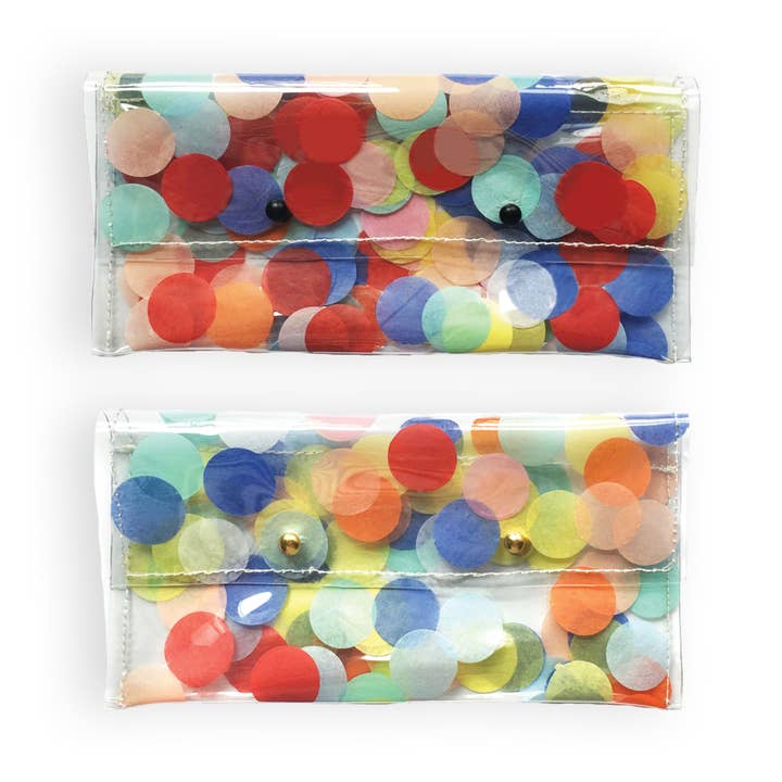 Trousse à crayons à confettis n° 3 pour la vente par The Paper Curator