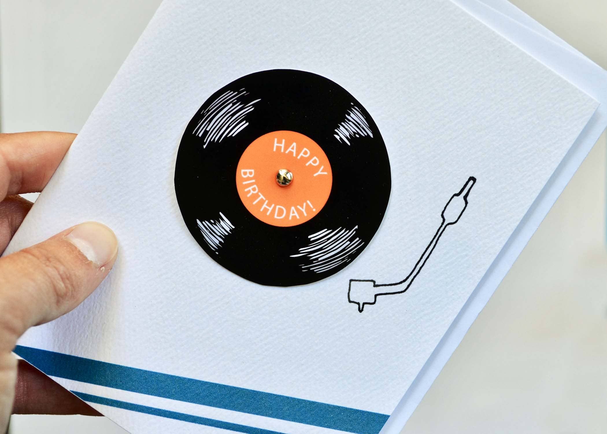 Cracked Designs - Wholesale Birthday Card - Vinyl Birthday1