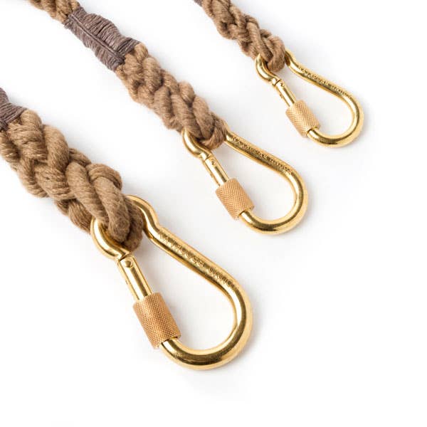 Found My Animal - Wholesale Pet leash – Dog - Original Adjustable Dark Tan Rope Dog Leash1