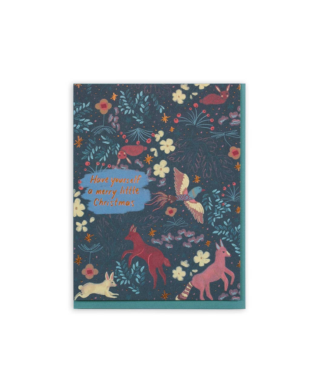 Small Adventure – wholesale Christmas card – Forest Pattern Card