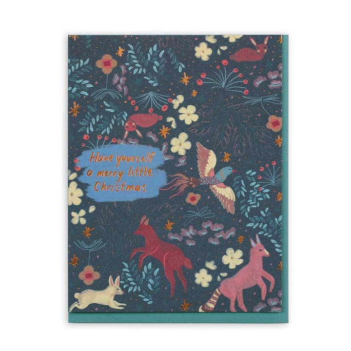 Small Adventure – wholesale Christmas card – Forest Pattern Card0