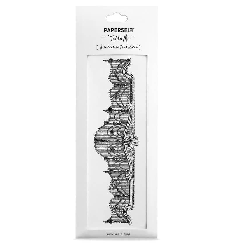 PAPERSELF - Wholesale Temporary Tattoo - Chandelier - Bracelet Temporary Tattoos Stickers0