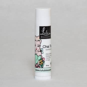 Chai Tea Lip Balm for wholesale by Lulu Blossom