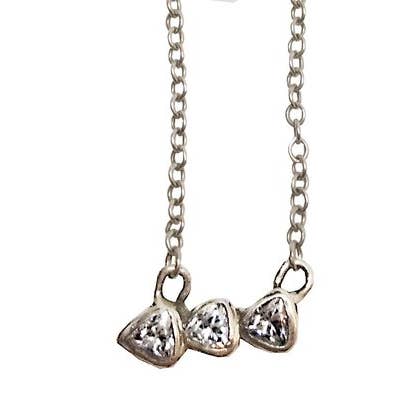 Collar Triple Triángulo para venta al por mayor de Sweet 1985