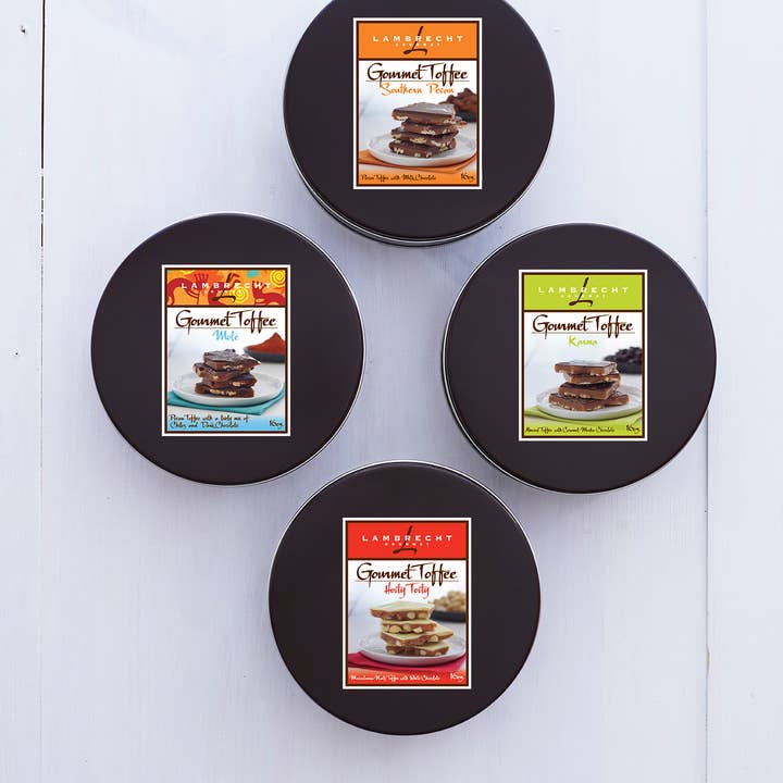 Lambrecht Gourmet - Wholesale Chocolate Covered Sweets - One Pound Mole Tin