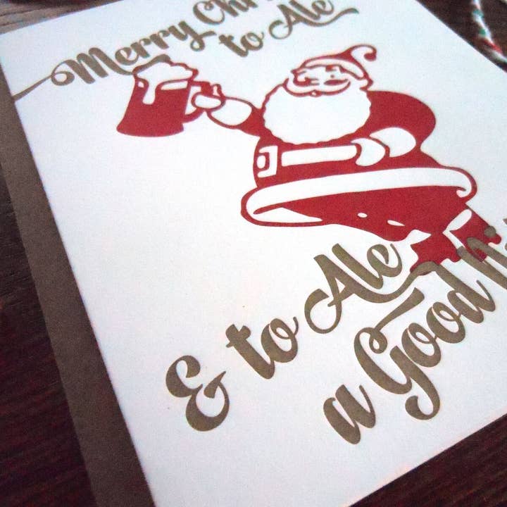 a. favorite design - Wholesale Christmas Card - Merry Christmas To Ale1