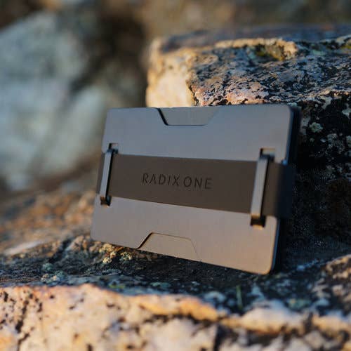 Radix Products – wholesale Wallet - Men’s – Radix One Black Steel8