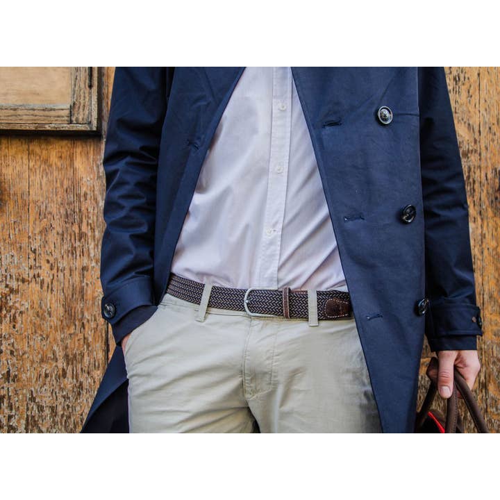 BILLYBELT - Wholesale Belt - Men's - Havana elastic braided belt