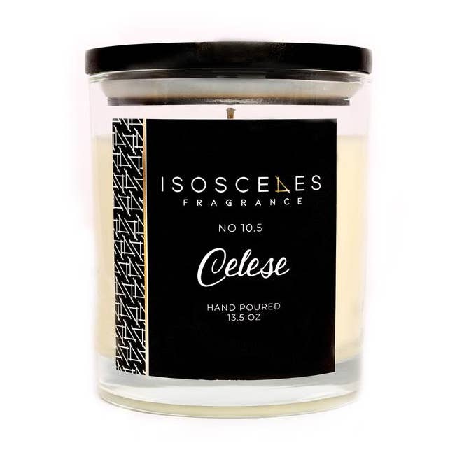 13.5oz Glass Jar - Celese for wholesale by Isosceles Fragrance