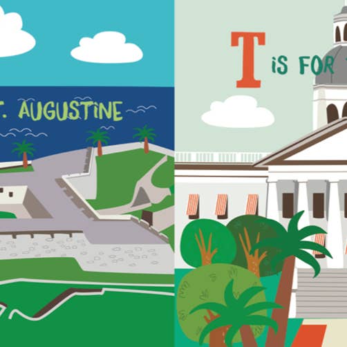 Familius, LLC - Wholesale Preschool Book (3-5) - F Is for Florida - Kids' Educational Book2