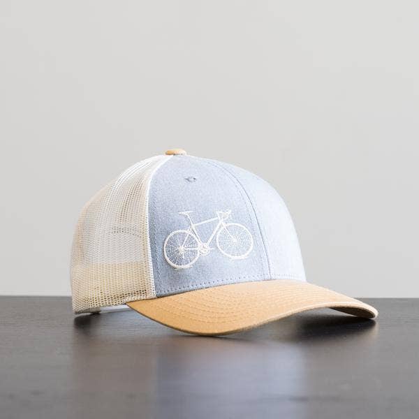 Vital Industries - Wholesale Trucker Hat - Unisex - Road Bike Trucker Hat - Birch1