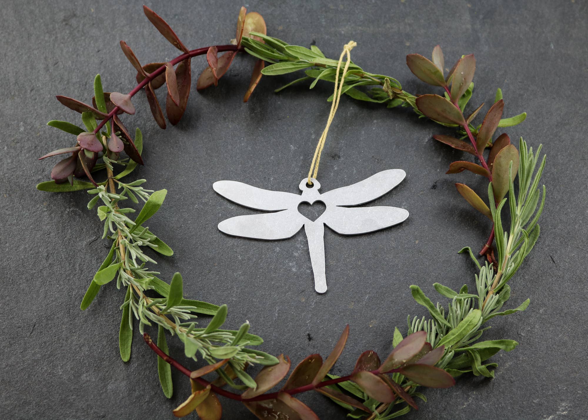 Iron Maid Art – Großhandel Verzierung – Dragonfly Weihnachtsornament aus Metall2