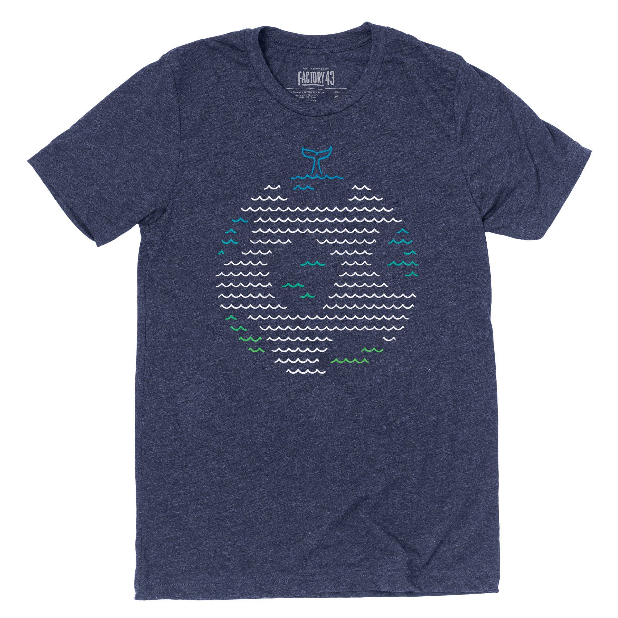Factory 43 - Wholesale Screen Printed T-Shirt - Unisex - Sound Soccer Regional Shirt  - Midnight Navy0