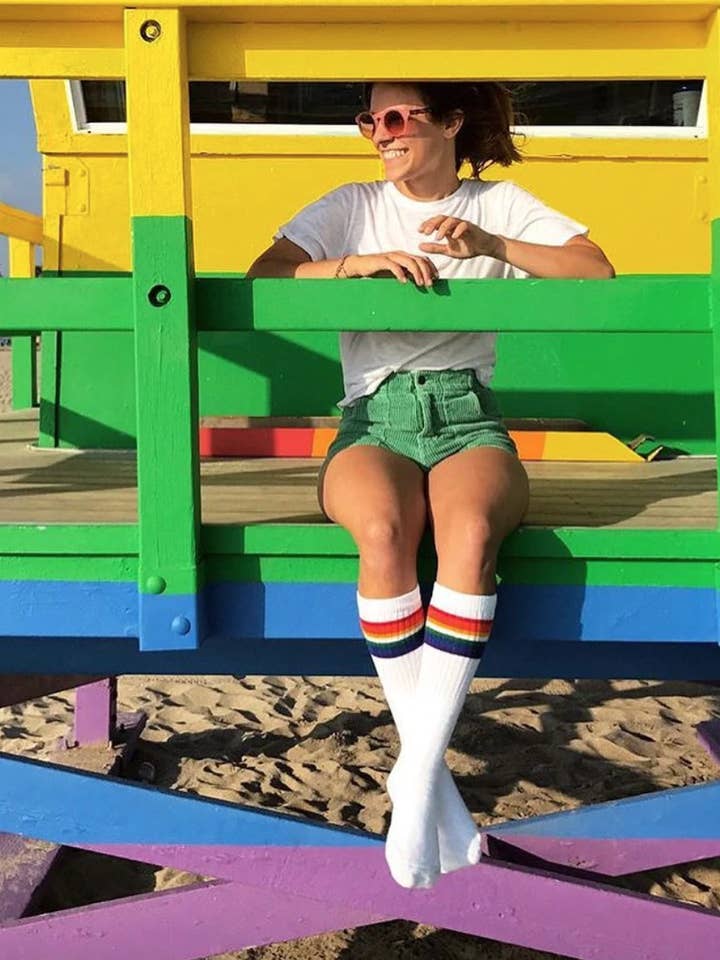 Pride Socks - Wholesale Socks - Unisex - Knee High Tube Socks- Love1