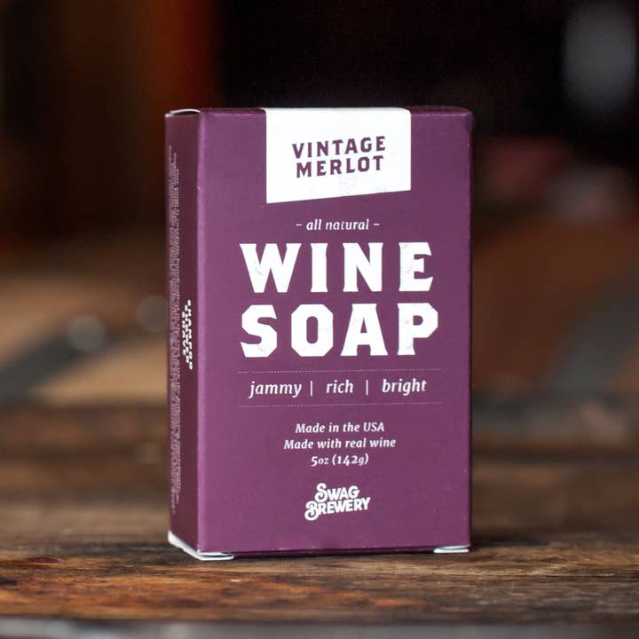Swag Brewery - Wholesale Bar Soap - Vintage Merlot Wine Soap5