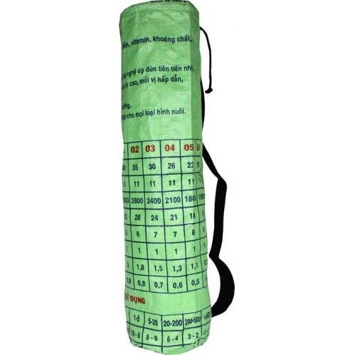 Malia Designs - Wholesale Yoga Bag - Recycled Feed Bag Yoga Bag2