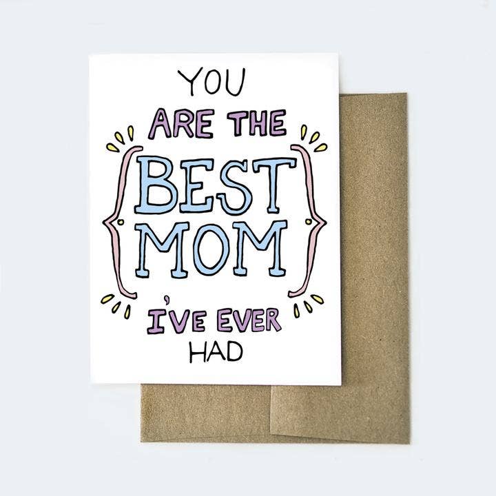 Aviate Press - Wholesale Mother's Day Card - Best Mom Ever Mother's Day Greeting Card1