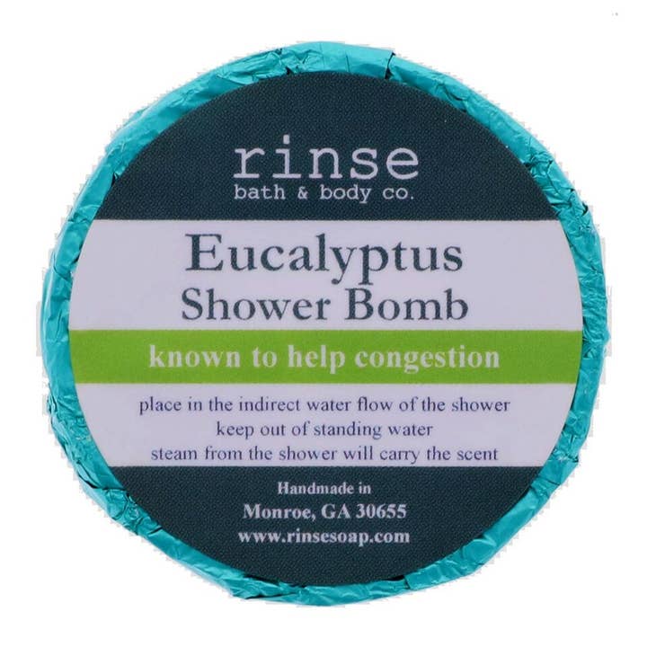 Rinse Bath Body Inc - Wholesale Shower Steamer/Bomb - Shower Bomb - Eucalyptus