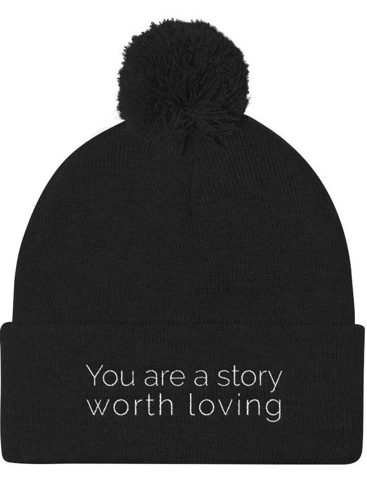 Pom Knit Hat for wholesale by You are a Story Worth Loving