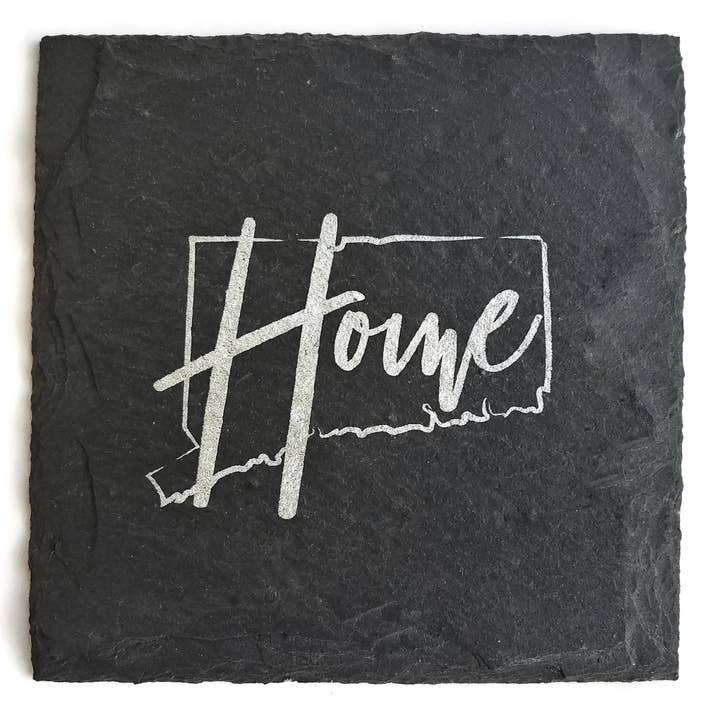 Cheers Ink - Wholesale Coasters - Connecticut Home Slate Coaster