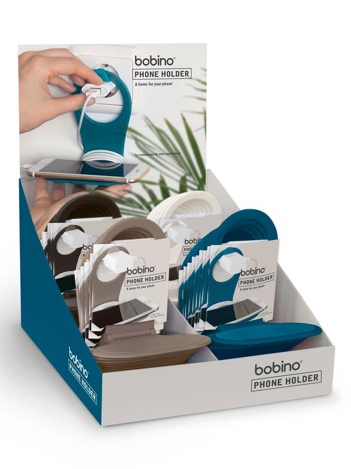 Support de téléphone - Présentoir de comptoir - 36 pièces pour la vente par Bobino