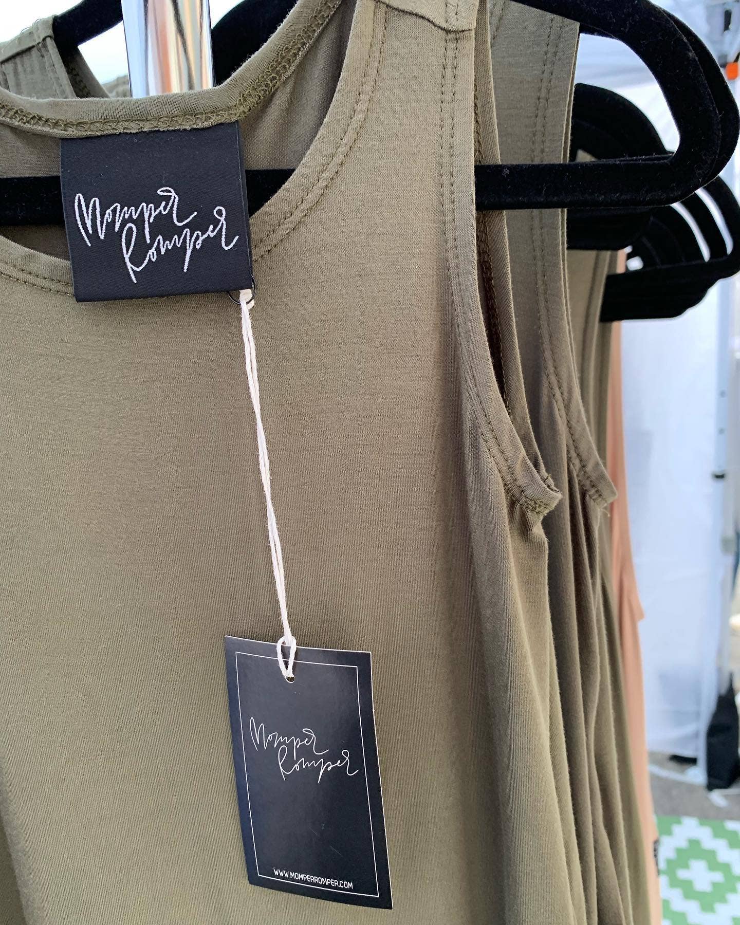 Momper Romper - Wholesale Jumpsuit - Women's - Black Adult Momper / Mom Romper8