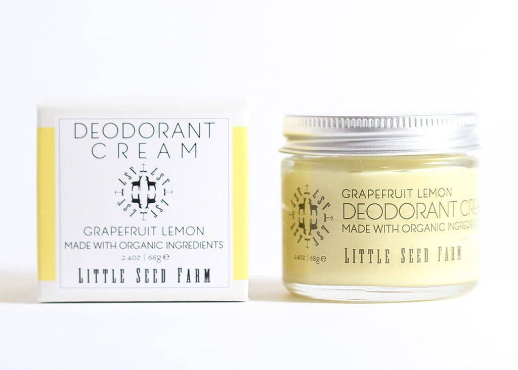 Little Seed Farm - Wholesale Deodorant - Women's - Grapefruit Lemon Deodorant Cream2