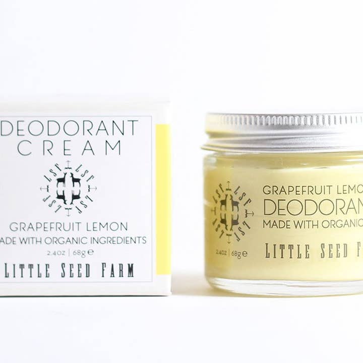 Little Seed Farm - Wholesale Deodorant - Women's - Grapefruit Lemon Deodorant Cream2