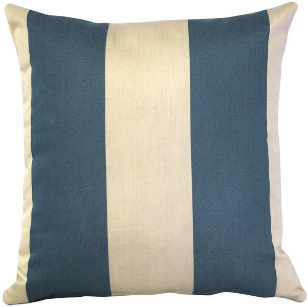 43,2 x 43,2 cm Bistro Marine-Blau Outdoor-Kissen für den Großhandel von Pillow Decor