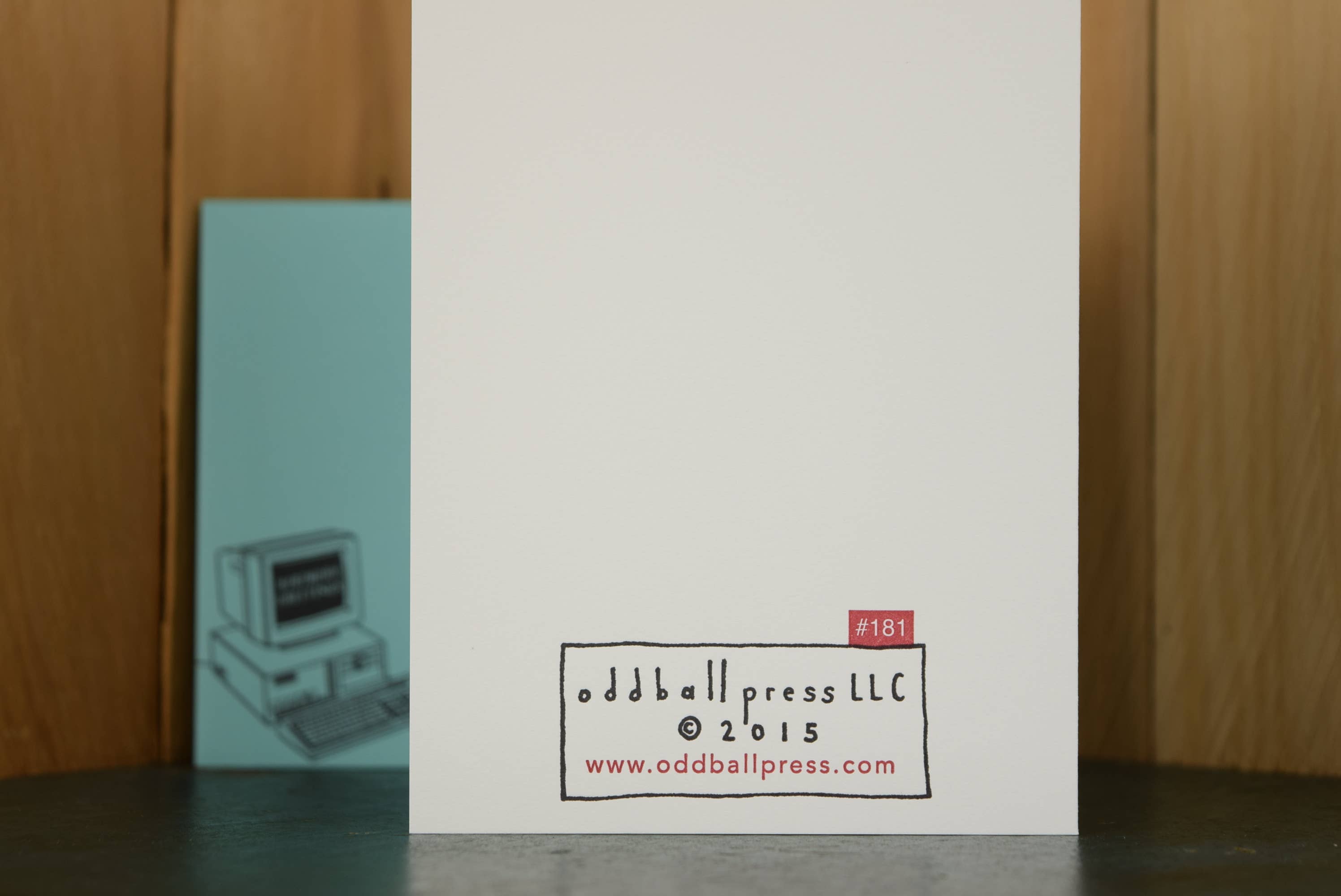 Oddball Press LLC - Wholesale Birthday Card - Floppy Disk Birthday Card3