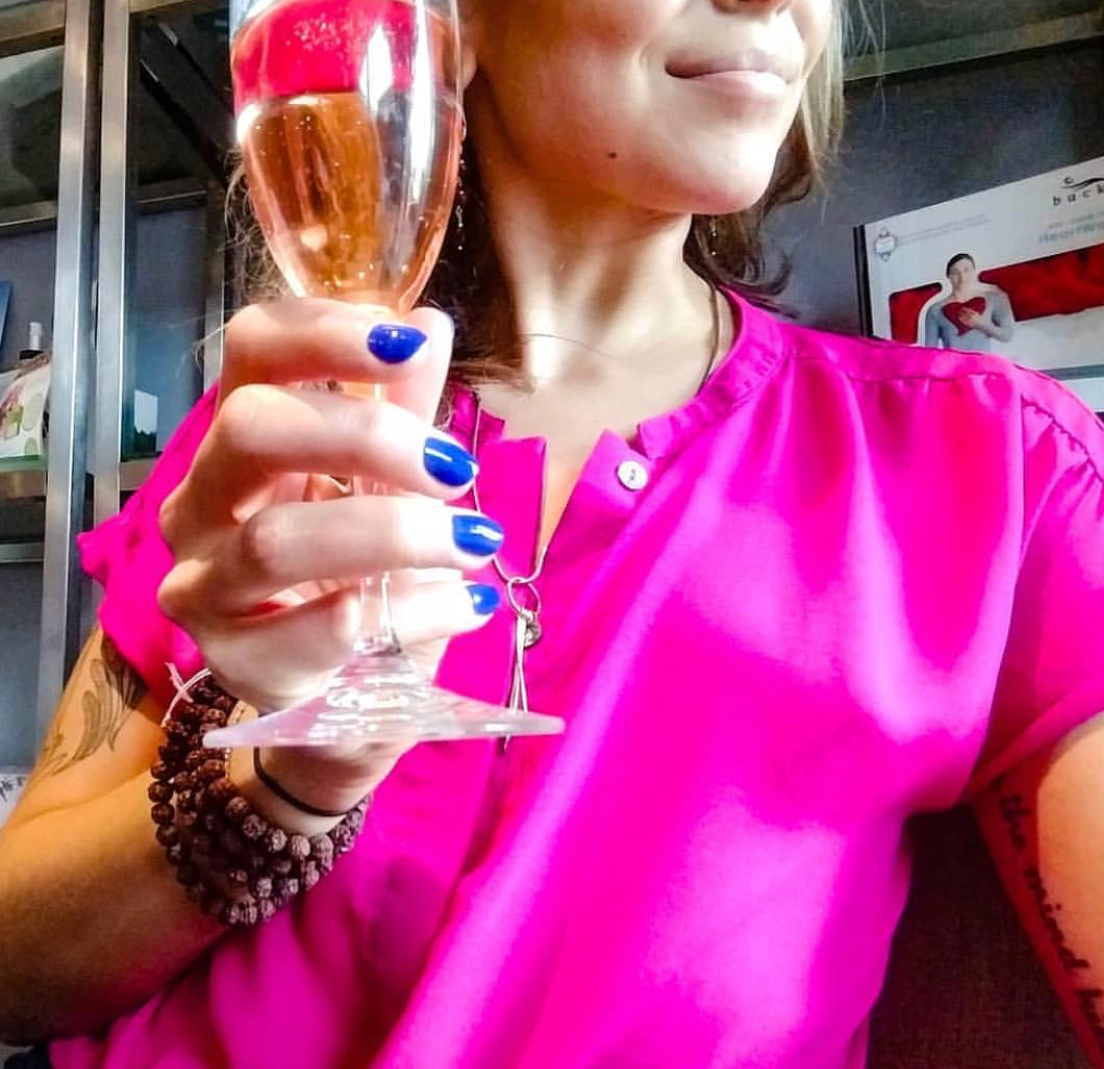 Royal blue pop Shatter the Glass Ceiling for wholesale on Faire1