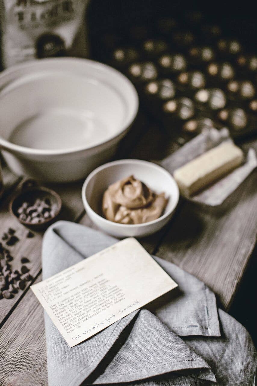 Heirloomed Collection - Wholesale Tea Towel - Keepsake Linen Tea Towel Light Blue1