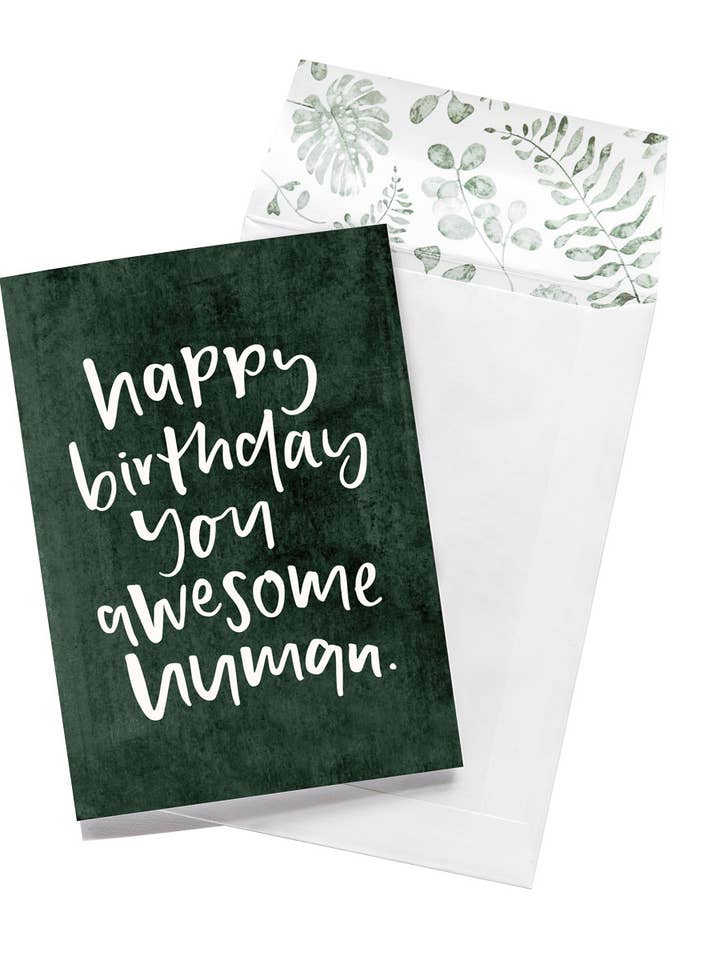 Happy Birthday Carte de vœux impressionnante pour la vente par Emma Kate Co.