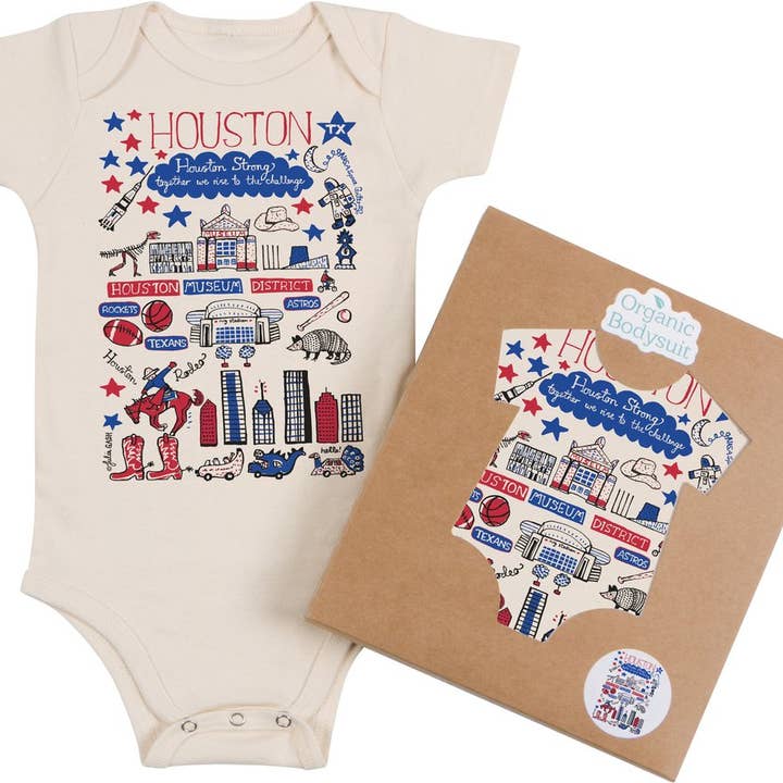 Houston Boutique Boutique Carte d'Art Bébé & Tout-petit pour la vente par Morado Designs