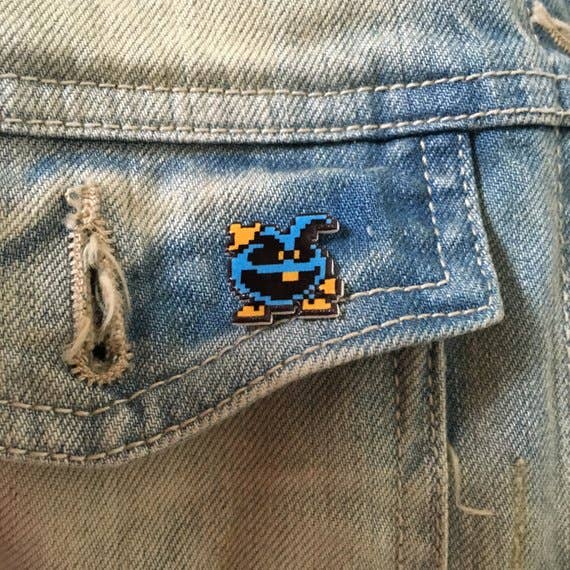 Dr. Mario Virus Pin for wholesale by 8-Bit Zero