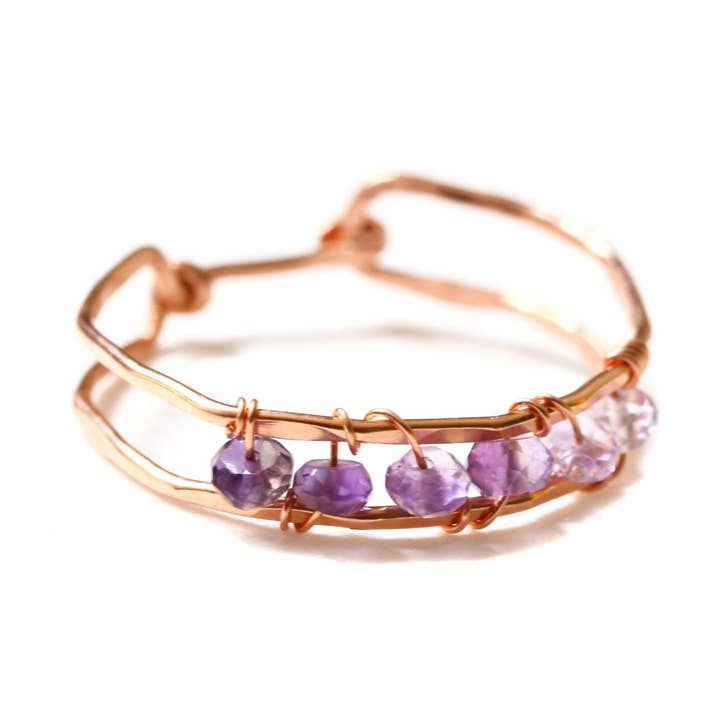 Sunrise Gem Ring for wholesale by Applepear Handcrafted Jewelry