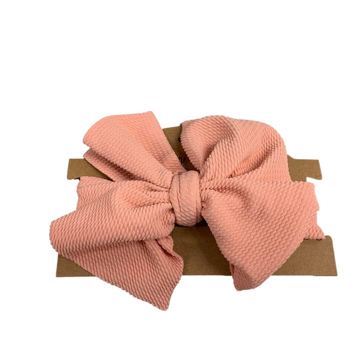 Rachel's Ribbons – Großhandel Fashion-Stirnband – Kinder – Stoff Headwrap mit XL Schleife2