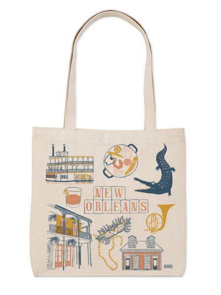 Claudia Pearson - Vente Tote bag – femme - La Nouvelle-Orléans Everyday Cabas