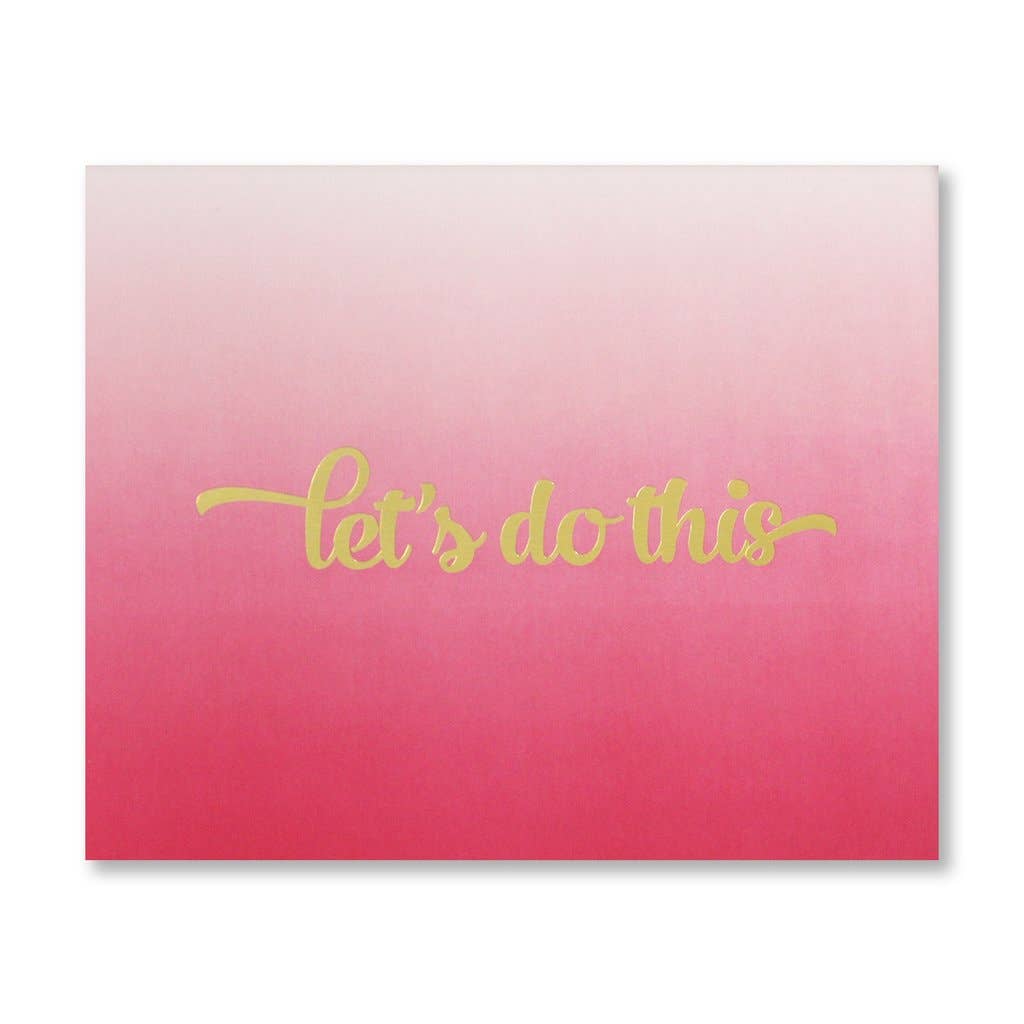 Kiss and Punch - Wholesale Art Print - Let's Do This Foil Print0