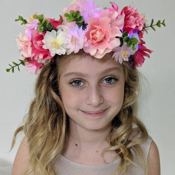 Little light lab - Wholesale Party Hat/Crown - Midsummer Night Light Up Flower Crown6